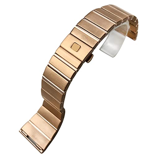 Bracelet montre Omega Constellation en acier inoxydable 316L maille agate