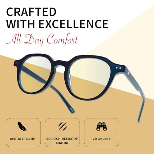 Image of Xenvue Blue Light Blocking Glasses for Men - Premium + Stylish Computer and Screen Eyewear, Reduce Eye Strain