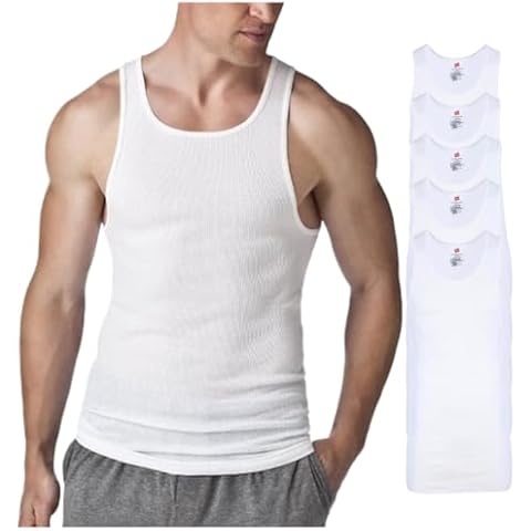 Hanes Men's Tall A-Shirt Tank Top Cover