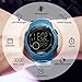 findtime Men's Digital Watch Waterproof Sports Watches Tactical Military Stopwatch Alarm 12/24H Outdoor Mens Wristwatch for Running Swimming Relojes para Hombres Blue