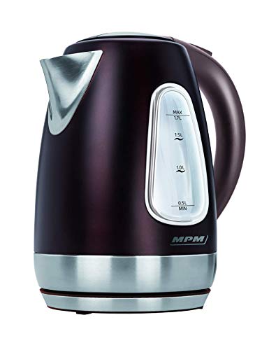 MPM MCZ-55 1,7L 2100W Brązowy/srebrny - elektryczny czajniczek (50/60Hz)