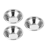 Sunicon 3pcs Coffee Portafilter Filter Basket, Stainless Steel Porous 54mm Portafilter Single Cup Sieve for Coffee Making