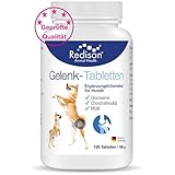 Redisan® Gelenktabletten für Hunde [NEU] mit Grünlippmuschel, Teufelskralle, Glucosamin, Chondroitinsulfat & MSM I Hohe Akzeptanz beim Hund I Wirksamkeit bestätigt I Made in Germany