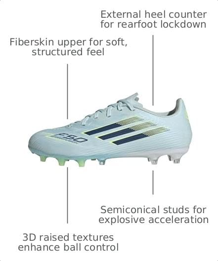 Image of adidas Womens F50 Sparkfusion League Firm Ground Artificial Ground Sneakers Shoes - Pink