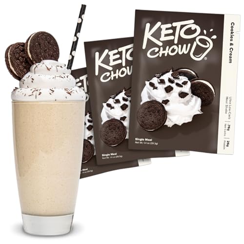 Keto Chow Cookies & Cream - Keto Meal Replacement Shake