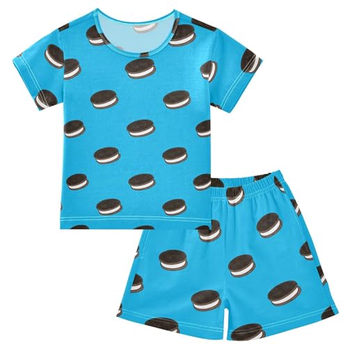 Cookies Pajama Set Pajamas Sleepwear Nightwear Loungewear Clothes Set B04048333