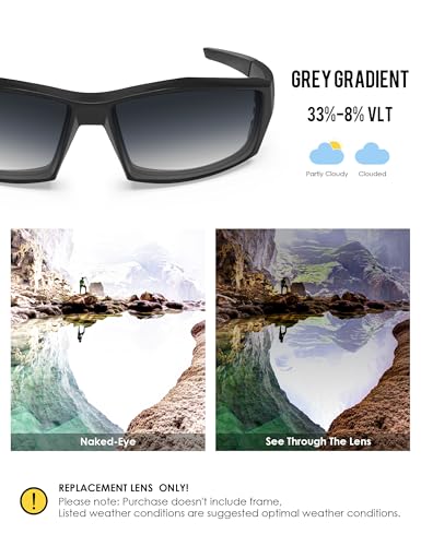 Image of BLAZERBUCK Anti-salt Polarized Replacement Lenses for Oakley Canteen 2006 Sunglass