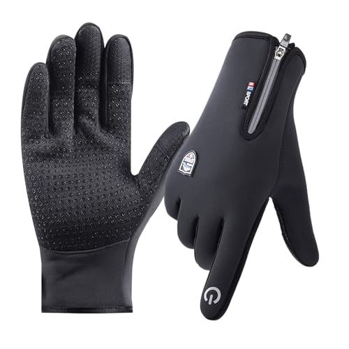 Guantes de motocicleta, impermeables, cálidos, antideslizantes, para invierno, para ciclismo, motocicleta, para mujeres, adultos, adolescentes, ciclistas, niños, urbanos, carretera, montaña, carril
