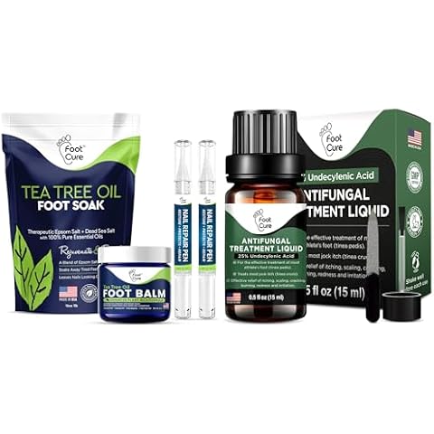 Toenail Fungus Treatment Extra Strength - Best nail fungus treatment for fingernails, nail repair, toenail softener with Toenail repair Solution Complete Pedicure Kit Cover