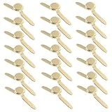 Gogogmee 100 Stück Mini Metall Brads Rundkopf Musterbeutelklammern für Scrapbooking Bastelzubehör...