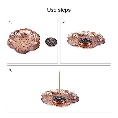 JTgugu 2 Pezzi Porta Incenso Portaincenso per