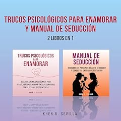 Diseño de la portada del título Trucos Psicol&oacute;gicos Para Enamorar y Manual De Seducci&oacute;n: 2 Libros en 1 [Psychological Tricks to Fall in Love and Seduction Manual: 2 Books in 1]