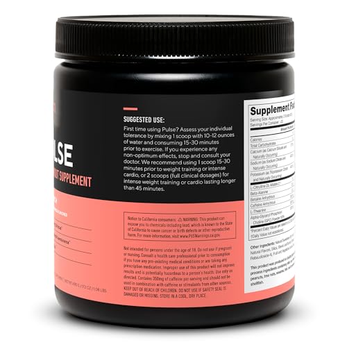 image for LEGION Pulse Pre Workout Supplement - All Natural Nitric Oxide Prework