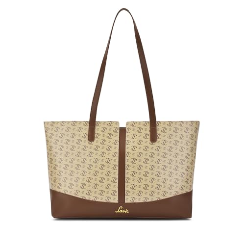 Image of Lavie Women's Mono LL Samara Tote Bag for Women | Tote Handbag for Work | Ladies purse | Stylish Shoulder Bag | Gift for Women