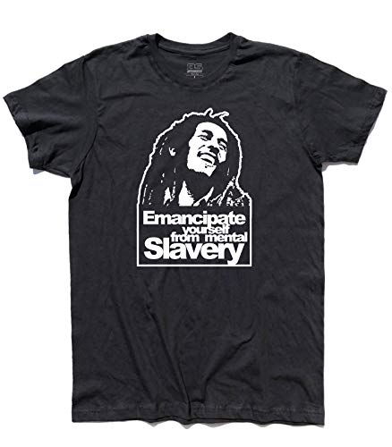 T-shirt Reggae homme 100% coton épais 185g confortable Ligne Classic