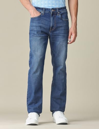 Image of U.S. Polo ASSN. Denim Jeans for Men, Slim Straight Fit Men Jeans for Office & Regular Wear