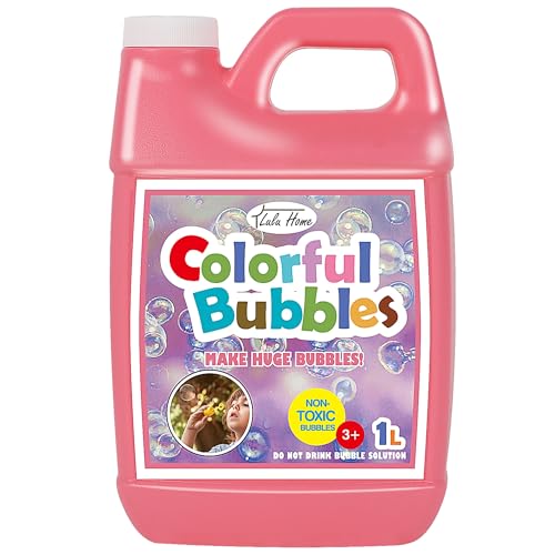 Lulu Home Concentrated Bubble Solution, 1 L/ 33.8 OZ Refill