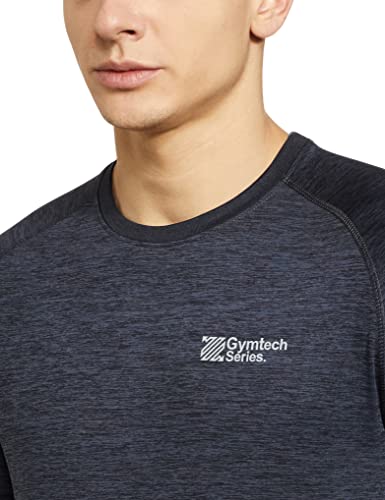 Image of Max Men's Solid Crew Neck Sports Regular Fit T-Shirt