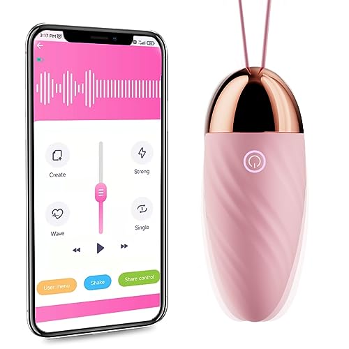 Vibrador Vibrador de bala con aplicación Bluetooth inalámbrico, vibrador de clítoris, bragas remotas, huevo de amor, juguete sexual Para mujeres y parejas