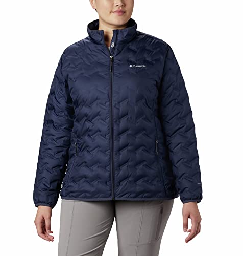 Image of Columbia Womens Delta Ridge Down Jacket, Collegiate Navy, S