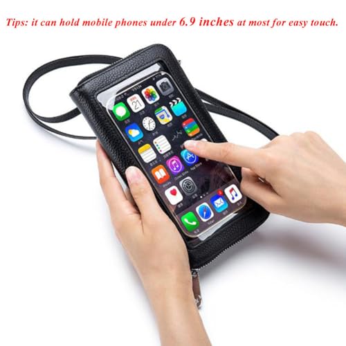 Pochette téléphone portable protégeant des chutes avec écran tactile