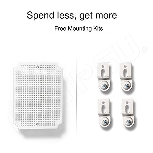 Qilipsu QL Hinged Cover Stainless Steel Latch 220X170X110Mm Junction Box With Mounting Plate, Universal Ip67 Project Box Waterproof Diy Electrical Enclosure thumb #6