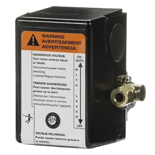 Ingersoll-Rand 23474570 Pressure Switch for Two Stage Compressor