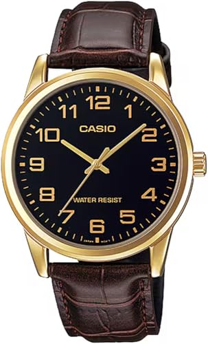 [�J�V�I] CASIO �A�i���O �N�I�[�c �����Y �r���v MTP-V001GL-1B ���ϔ������ȈՃp�b�P�[�W �S�[���h×�u���b�N �C�O���f�� [���s�A���i]