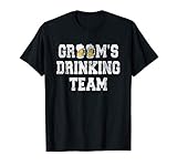 Groom's Drinking Team Bachelor Party T-Shirt