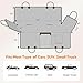Kytely Dog Car Seat Cover for Back Seat,600D Heavy Duty Dog Hammock for Car with Side Flap,100% Waterproof Pet Backseat Cover, Anti-Scratch Nonslip Pet Seat Protector for Cars Trucks and SUV