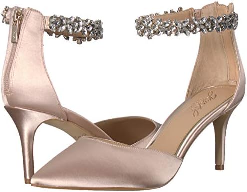 Jewel Badgley Mischka Raleigh Pointed Toe Kitten D'Orsay Champagne | Image 6