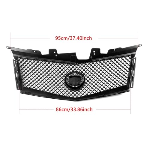 Parrilla delantera contra impactos para parachoques de Cadillac 2008-2013 6