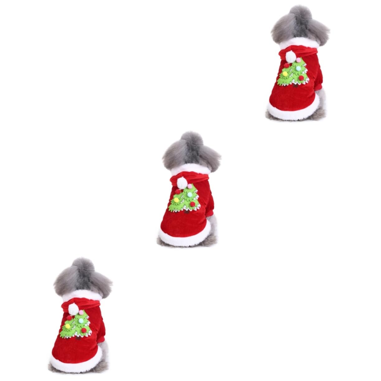 Vêtements de chien confortables Housoutil costume de Noël sans gêne
