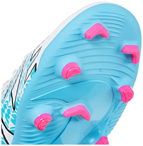 Nike NIKE Men's Mercurial Vapor 15 Club MgSneaker, White Baltic Blue Pink Blast, 10.5 US