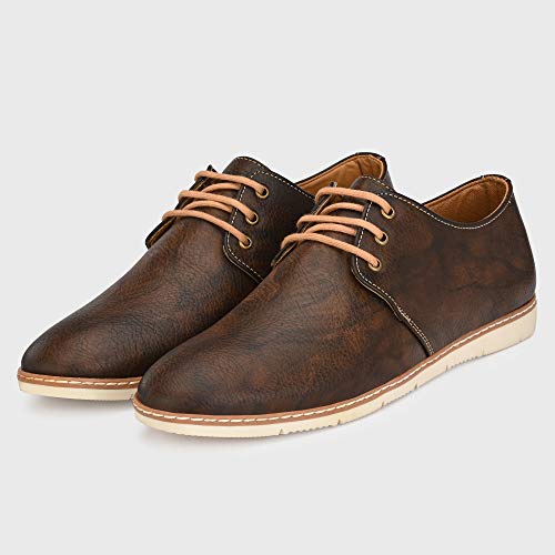 Image of Centrino Mens Sneakers |Sneaker for Men | Stylish Lace-Up Design | Soft Cushioned Insole for Comfort | Lightweight & Breathable | Perfect for Casual Wear (5671)