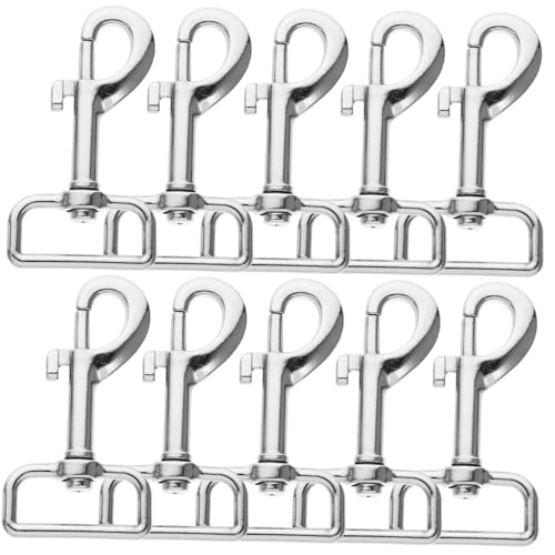 CIYODO Dog Leash Clips Swivel Snap Hooks Bolt Snaps for Pet Quick Release Leash Buckles