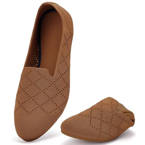 poemlady Knit Ballet Flats