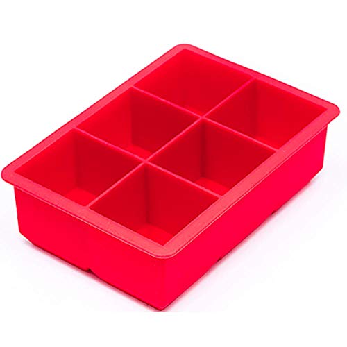 Forma Quadrada Silicone 6 Cavidades