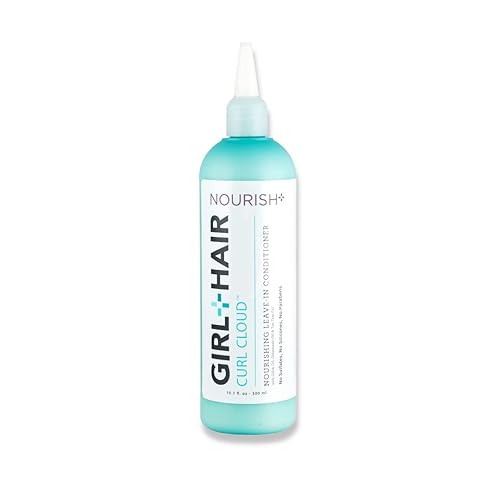 GIRLHAIR Acondicionador hidratante Nourish sin enjuague Tratamiento acondicionador profundo hecho con manteca de karité aceite de árbol de té