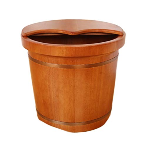 Masajeador Spa de Pies Barril de Madera para Pedicura