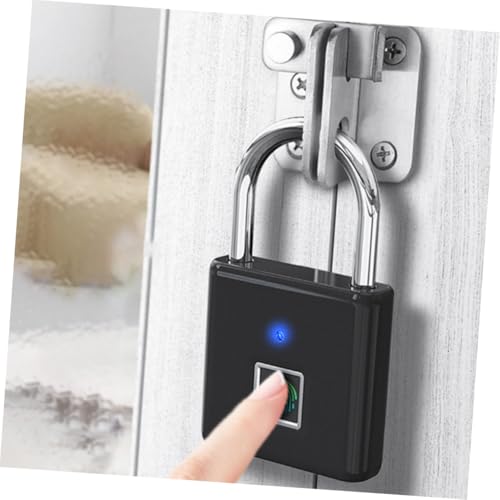 Cadenas à empreinte digitale extérieur étanche et robuste en aluminium - 8