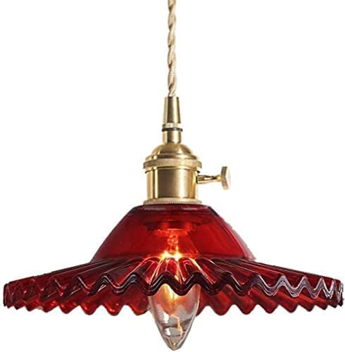 アンティーク レトロ照明 昭和レトロ ペンダントライト 赤 【公式通販】