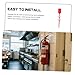 POPETPOP 100pcs Fire Extinguisher Tamper Seals Pull Pins for Safety Maintenance Tamper Security Zip Ties for Industrial Commercial Use Fire Safety Tag