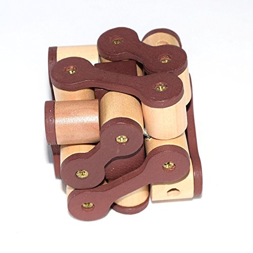 Chonor 12 Pièces 3D Puzzle Casse Tete en Bois - Classique Brain Teaser IQ Puzzle Éducatif Jouet