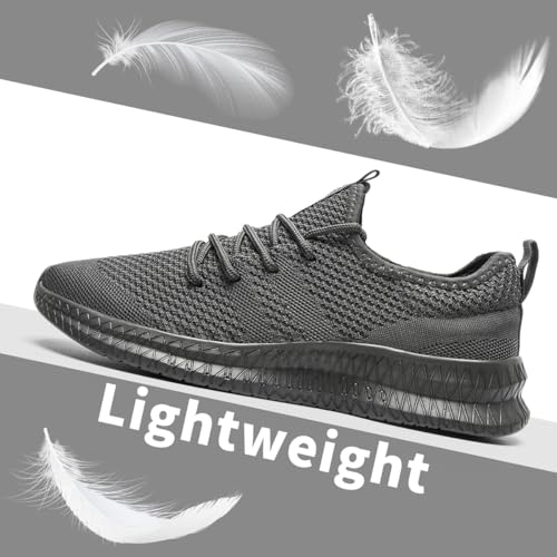 Image of Men's Shoes Running Walking Sneakers Casual Tennis Slip on Shoes Lightweight Breathable Fashion Comfortable Workout Athletic for Gym Sport Shoe