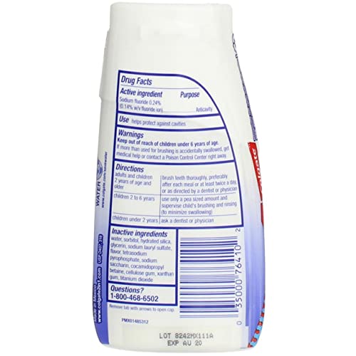 Colgate 2-in-1-Whitening Zahnpasta & Mouthwash - 4,6 oz - 2 Stück – Ansicht 4
