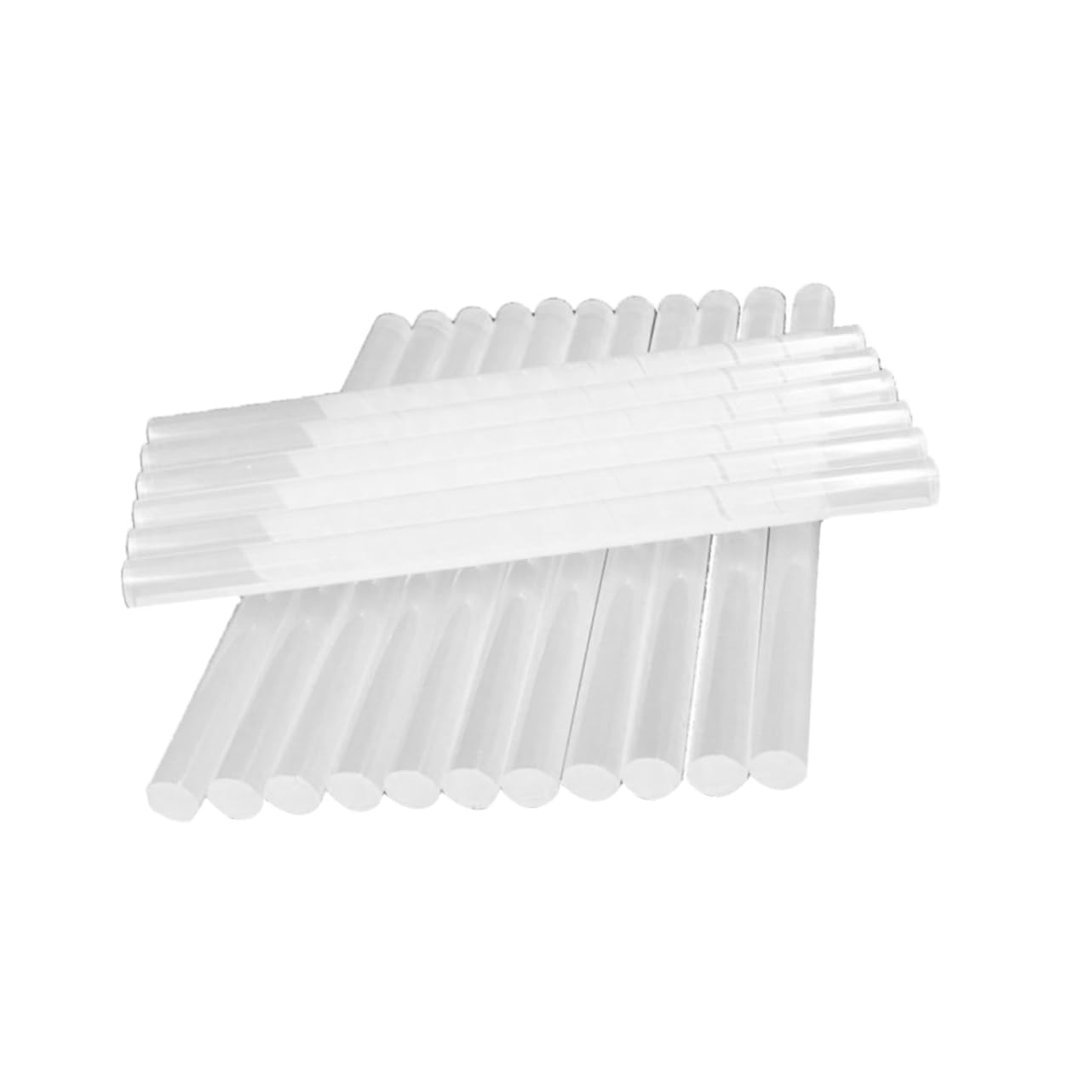 PLAFOPE 100stücke Transparente Heißklebestifte Klebestifte Aus Hochwertigem Material Umweltfreundlich Und Vergilbungsfrei Für Diy-projekte Und Täglichen Gebrauch