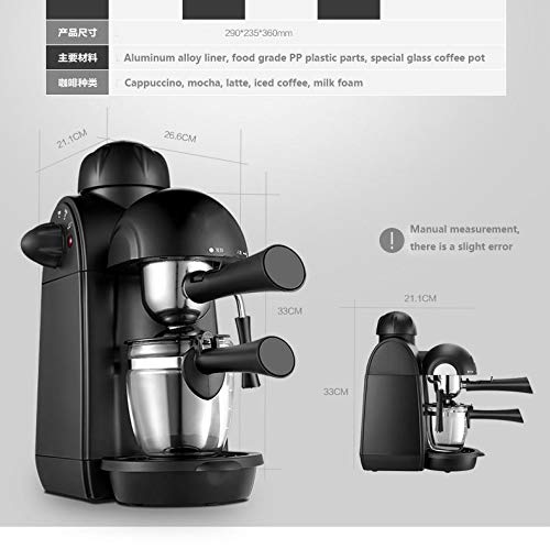 Cafetera semi automática italiana 5 tazas miniatura 4