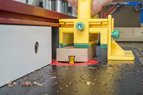 MICROJIG Matchfit Dovetail Clamp Pro Router Bit Kit, 1/2-inch Shank 14-Degree, Woodworking Track System Routing Tools, (DVC-1177K2)