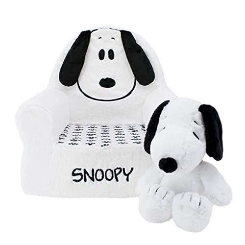 Image of Animal Adventure® | Peanuts® | Snoopy | Character Chair & 10" Plush Bundle